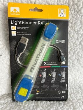 Natan LED Safety one Band Pack- Red, Green or Blue color options